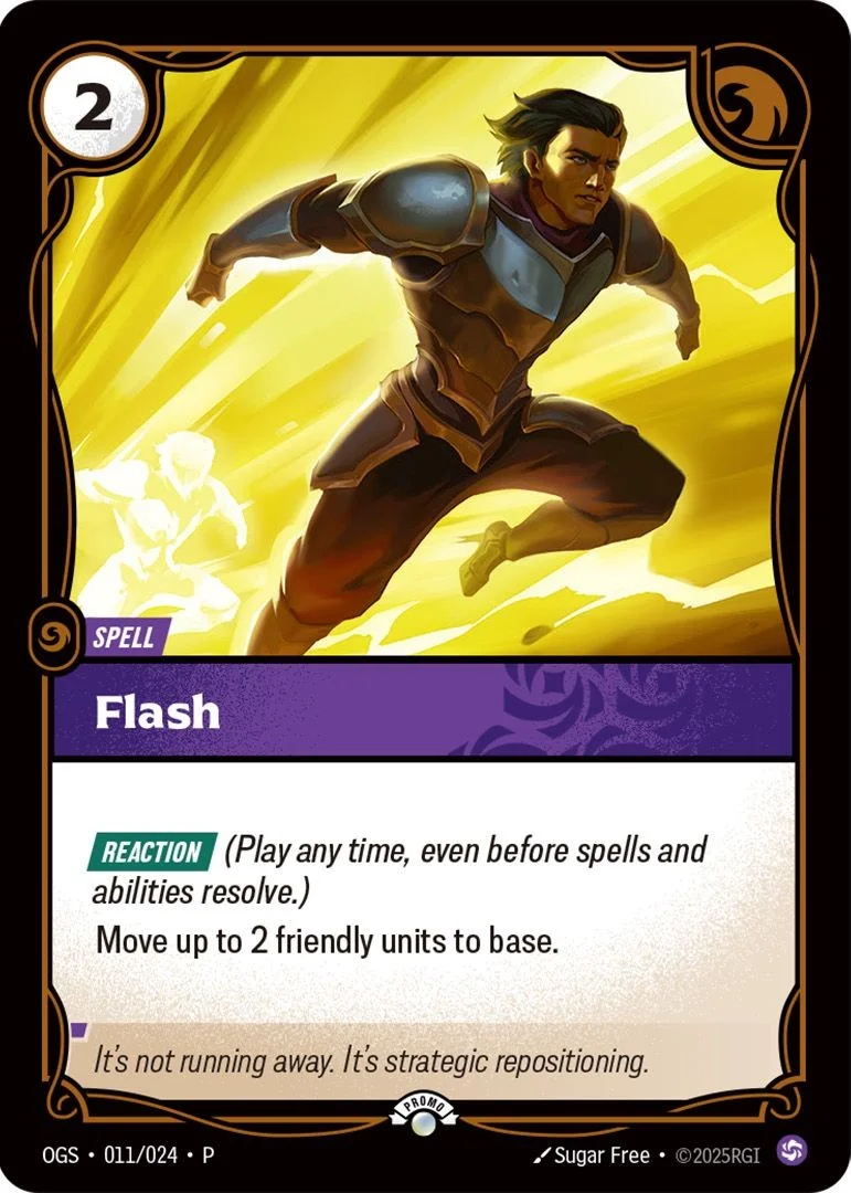 Flash - OGS-011-p - Promotional Cards - Riftbound card